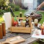 Personalised Portable BBQ Caddy With Bottle Opener, thumbnail 1 of 9