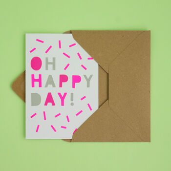 Oh Happy Day! Handmade Cards Multipack Of Three, 10 of 10