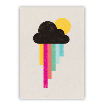 Rainbow Cloud Print, 2 of 2