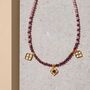 Marrakesh Sunrise Garnet Necklace, thumbnail 2 of 10