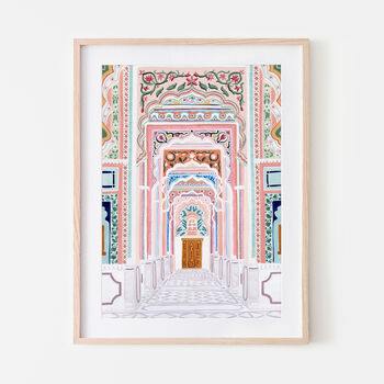 Patrika Gate, Jaipur India Travel Art Print, 2 of 7
