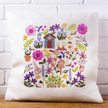 How Does Your Garden Grow Hand Embroidery Kit, 2 of 12