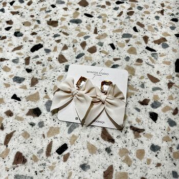 Oversize Bow Earrings, 6 of 6