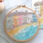 Pastel Cottages Embroidery Kit, thumbnail 9 of 11