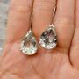 Green Amethyst Drop Earrings, thumbnail 6 of 7