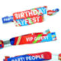 Birthdayfest Festival Birthday Party Wristbands, thumbnail 5 of 10