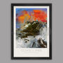 Scafell And Scafell Range Lake District Psoter Print, thumbnail 3 of 4