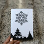 Black And White Christmas Cards Pack, thumbnail 2 of 5