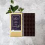 Five Chocolate Bars In Navy Christmas Gift Box, thumbnail 4 of 12