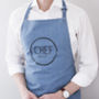 Personalised Chef Denim Apron, thumbnail 1 of 5