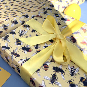 Bees Of Britain Wrapping Paper, 7 of 9