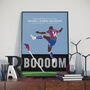 Jean Philippe Mateta Conference League Final Crystal Palace Print | Gift For Palace Fans, thumbnail 1 of 4