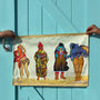 Wild Swimming Donald Where’s Your Troosers Tea Towel, thumbnail 1 of 2
