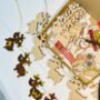 Personalised Reindeer Bunting Wooden Paint Craft Kit, thumbnail 11 of 12