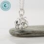 Elephant Charm Necklace With Personalised Message Card, thumbnail 1 of 12