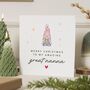 Personalised Christmas Card For Great Nanna Or Grandma, thumbnail 1 of 6