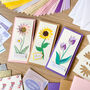 Sunshine Florals Card Making Kit | Iris Folding, thumbnail 1 of 6