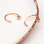 18ct Gold Plated Or Silver Crystal Mini Hoop Earrings, thumbnail 3 of 8