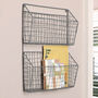 Home Office Wall Mounted Magazine Rack, thumbnail 1 of 6