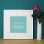 Personalised 21st Birthday Print And Mount, thumbnail 3 of 7