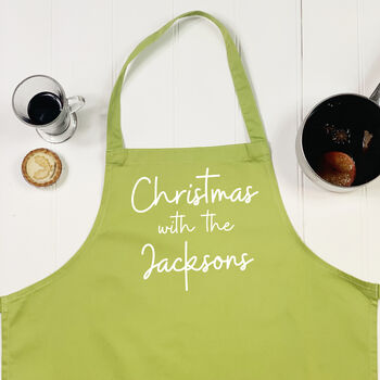Christmas With The… Personalised Apron, 4 of 8