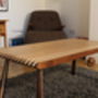 Large Humbug Coffee Table Handcrafted Ash And Walnut, thumbnail 5 of 5