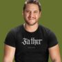 Personalised Cotton Father T Shirt, thumbnail 1 of 2