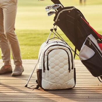 All Weather Golf Themed Backpack, 7 of 12