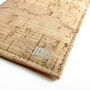Personalised Sustainable Cork Glasses Case Natural, thumbnail 4 of 5