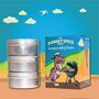 New! Jurassic BBQ Rubs Gift Set Three Roaringly Great Rubs Free Greetings Card, thumbnail 1 of 3
