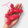 Personalised You're My Lobster Letterbox Message Iced Cookies, thumbnail 2 of 9