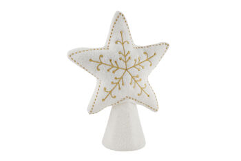 Christmas Felt Gold Star Tree Topper | Festive Decor | Christmas Decoration | Seasonal, 3 of 7