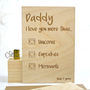 Personalised Wooden Postcard, thumbnail 3 of 5