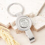 80th Birthday 1945 Sixpence Bottle Opener Keyring, thumbnail 1 of 7
