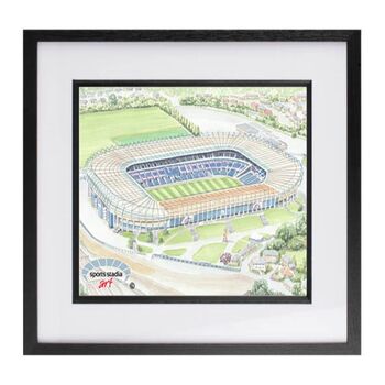 Scotland Rugby Union Murrayfield Stadium Art Print, 3 of 3