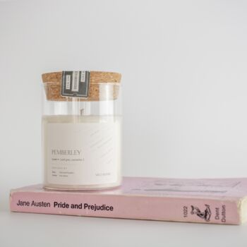 Pride And Prejudice Book And Candle Gift Set, 5 of 9