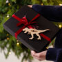 Personalised Wooden Dinosaur Gift Tag, thumbnail 2 of 2