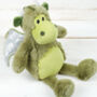 Soft Toy Dragon With Engraved Personalised Tag, thumbnail 1 of 4