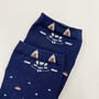 Personalised Space Captain Two Pairs Socks In A Box, thumbnail 4 of 7