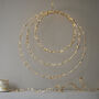 Gold Leaf Triple Light Up Wreath, thumbnail 2 of 2