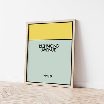 Personalised Street Name Print, 2 of 8