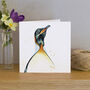 Inky Penguin Blank Greeting Card, thumbnail 1 of 2