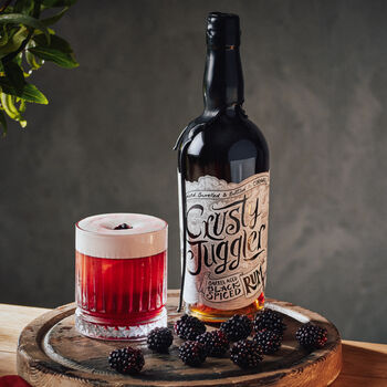 Crusty Juggler Cornish Black Spiced Rum 70cl With Copper Mug, 3 of 6