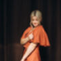 Long Bohemian Wrap Linen Dress With Frill Details, thumbnail 3 of 12