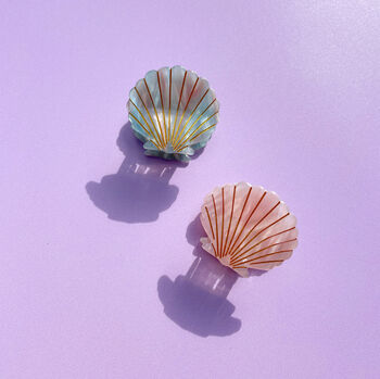 S'hello You! Resin Shell Hair Claw Clip, 7 of 9
