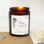 January Birth Flower 30th Candle Gift, thumbnail 1 of 3