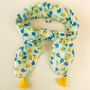 Fruit Print Cotton Blend Square Scarf, thumbnail 2 of 4