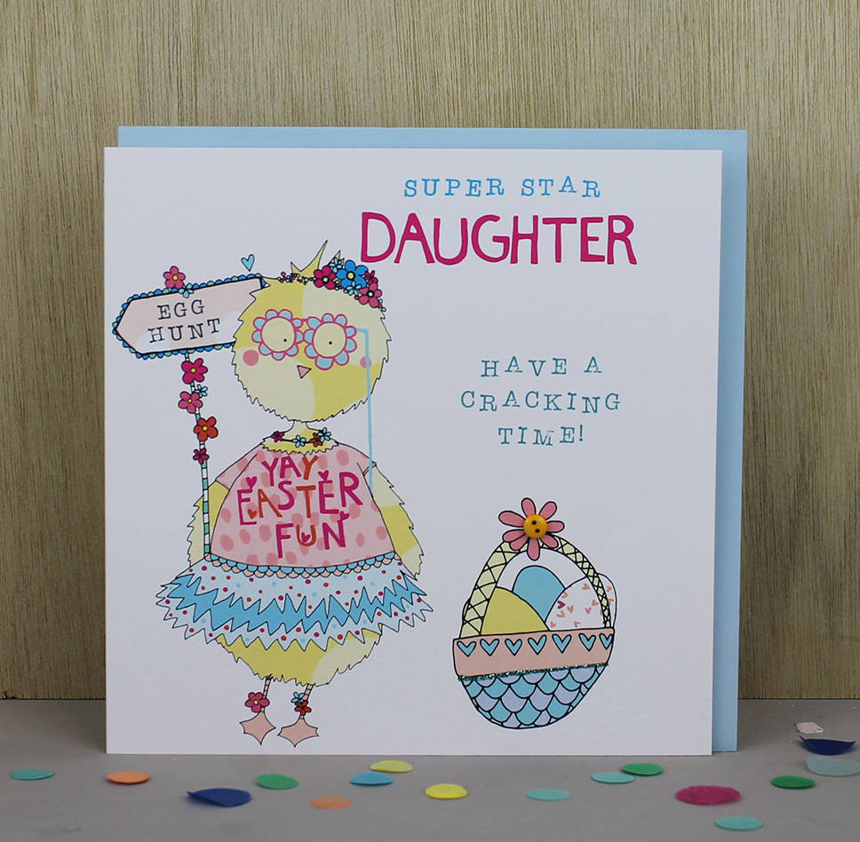 Easter Card For A Daughter By Molly Mae