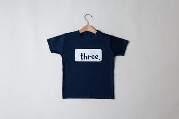 3rd Birthday Tshirt Three, 8 of 8