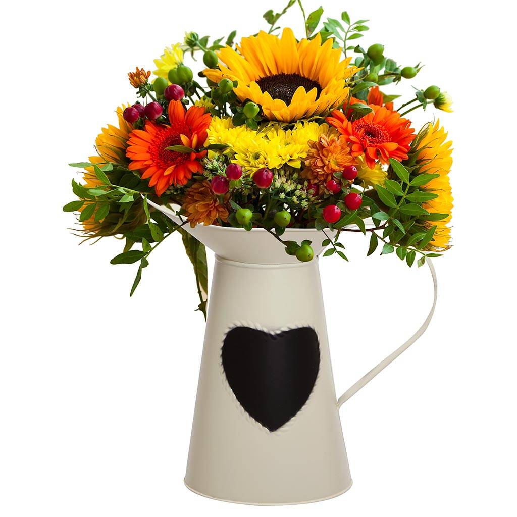 Extra Large Heart Jug Vase By Dibor